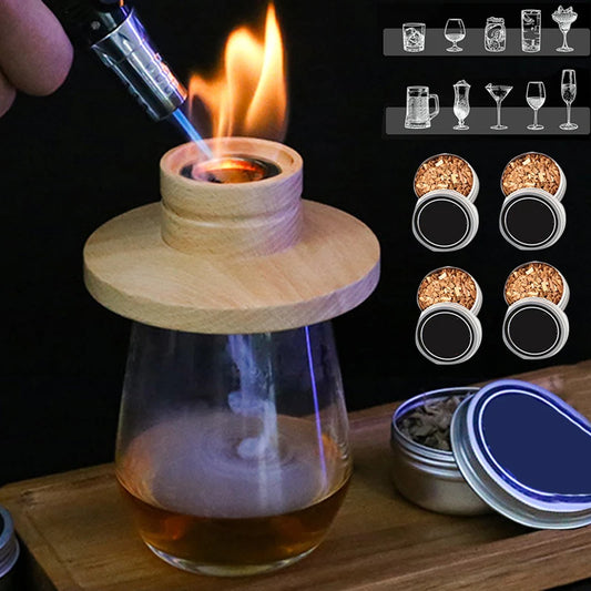 Premium Drink Smoker Kit – For Whiskey, Tequila & Cocktails