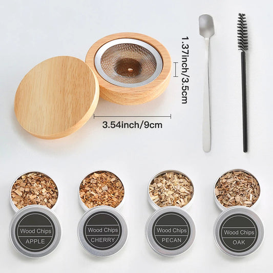Premium Drink Smoker Kit – For Whiskey, Tequila & Cocktails